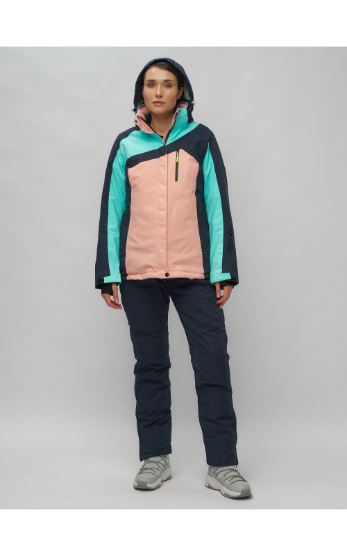 Женский горнолыжный комплект: куртка и брюки.