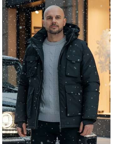 Куртка-жилетка с подогревом трансформер 2 в 1 для активного отдыха и спорта.