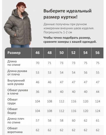 Пуховик зимний женский из овчины, стильный и модный, коричневый.