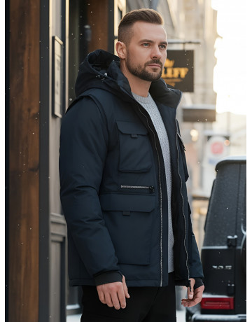 Куртка-жилетка трансформер 2 в 1 для активного отдыха и повседневной носки.