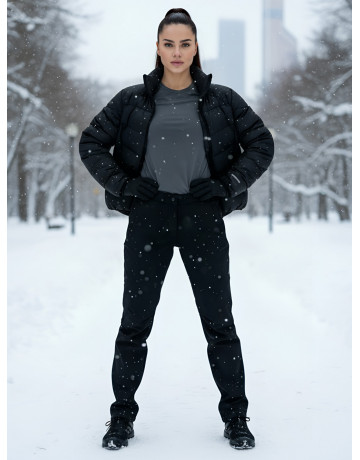 Женские спортивные брюки Softshell для активного отдыха