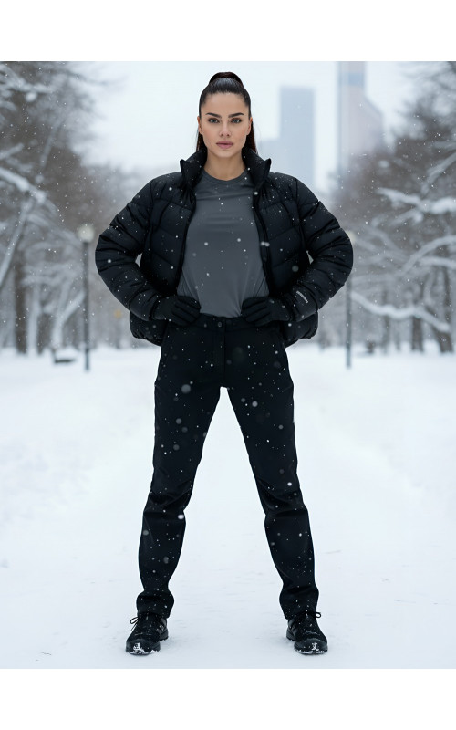 Женские спортивные брюки Softshell для активного отдыха