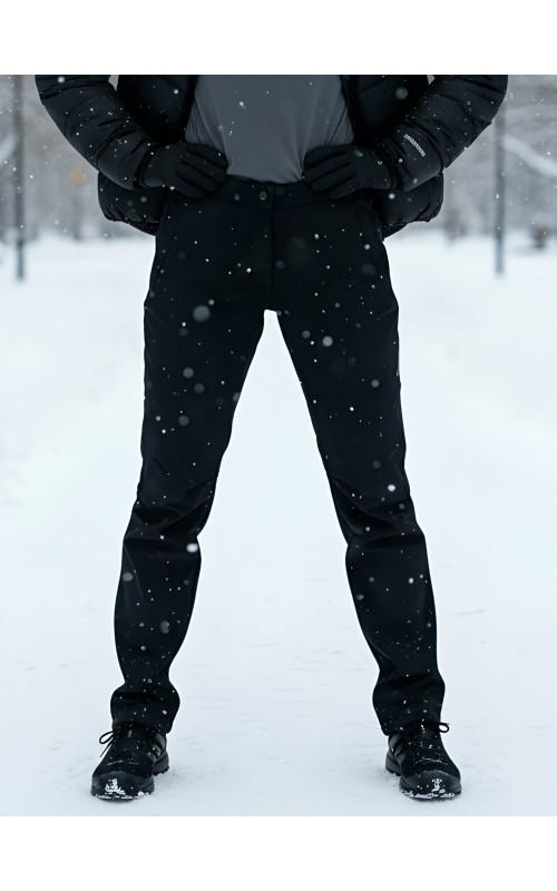 Женские спортивные брюки Softshell для активного отдыха
