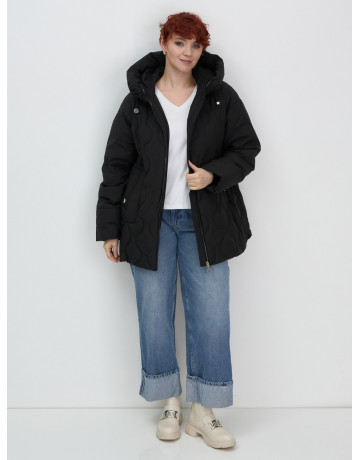 Женская утеплённая куртка с капюшоном для осени и зимы, свободный покрой