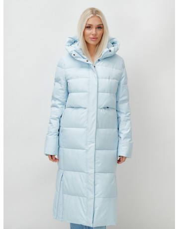 Тёплый длинный пуховик для молодёжи