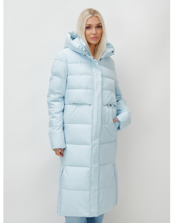 Тёплый длинный пуховик для молодёжи