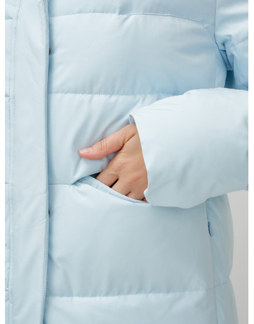 Тёплый длинный пуховик для молодёжи