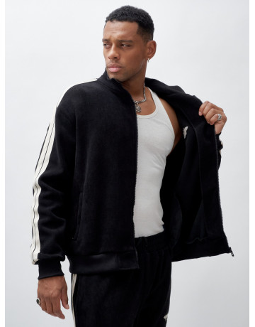 Мужской спортивный утеплённый костюм с начёсом для активного отдыха.