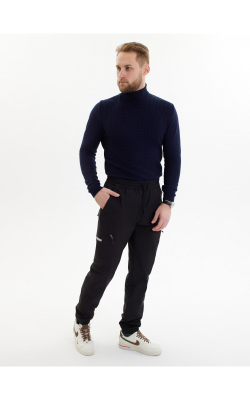 Туристические мужские брюки с флисовой подкладкой.