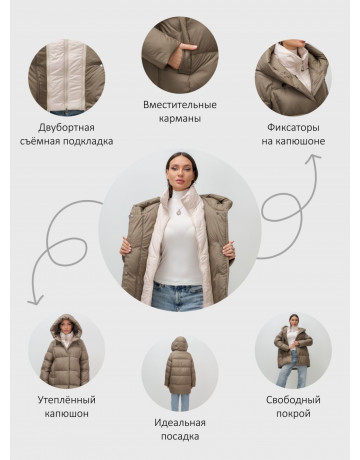 Женская зимняя куртка с капюшоном: стиль и комфорт для холодной зимы