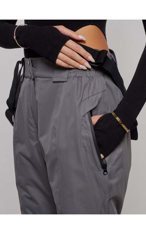 Горнолыжные брюки для холодной зимы с регулировкой размера.