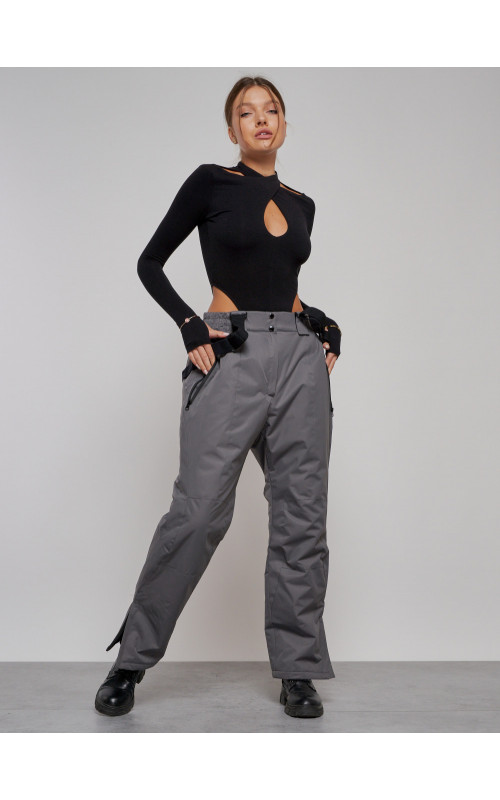 Горнолыжные брюки для холодной зимы с регулировкой размера.