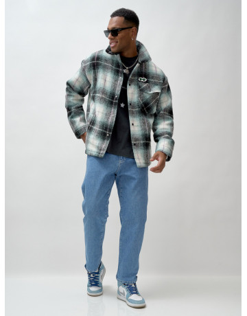 Ворсистая шерстяная куртка-рубашка для комфортных прогулок (S-3XL)