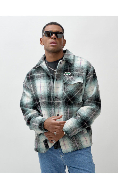 Ворсистая шерстяная куртка-рубашка для комфортных прогулок (S-3XL)