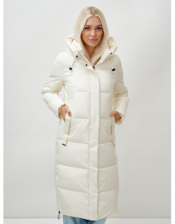Зимний женский пуховик с капюшоном