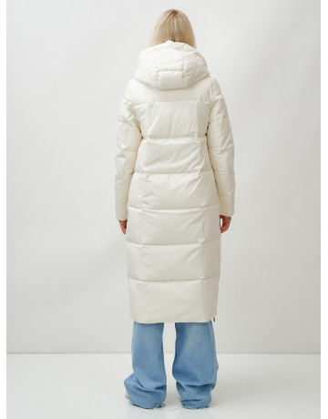 Зимний женский пуховик с капюшоном