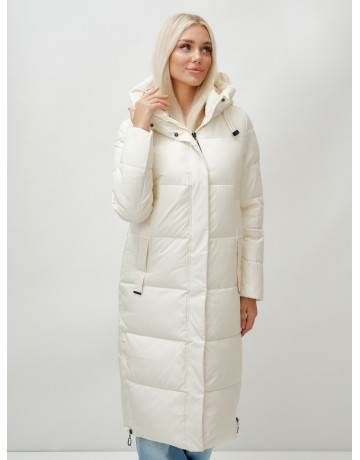 Зимний женский пуховик с капюшоном