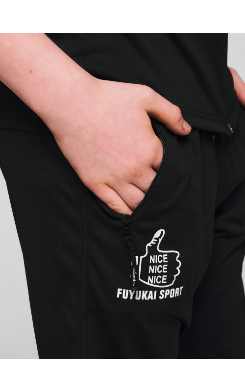 Летний спортивный костюм для мальчика с капюшоном