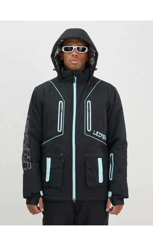 Мужской горнолыжный костюм: куртка и полукомбинезон для зимних видов спорта