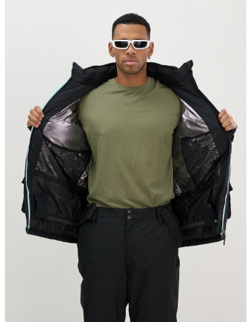 Мужской горнолыжный костюм: куртка и полукомбинезон для зимних видов спорта