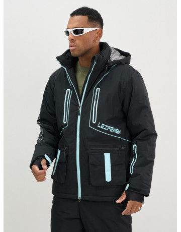 Мужской горнолыжный костюм: куртка и полукомбинезон для зимних видов спорта