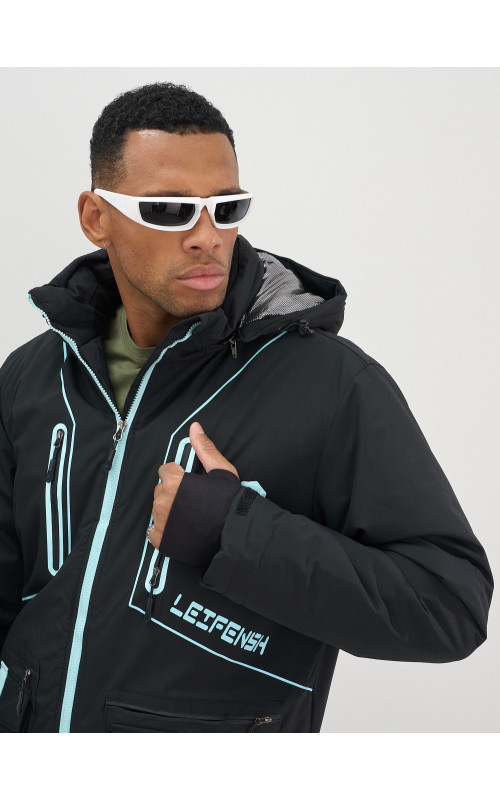 Мужской горнолыжный костюм: куртка и полукомбинезон для зимних видов спорта