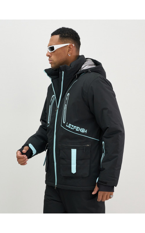 Мужской горнолыжный костюм: куртка и полукомбинезон для зимних видов спорта