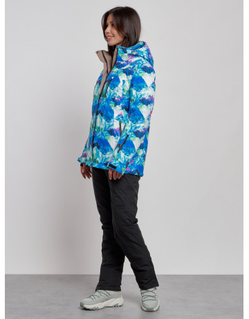 Женский горнолыжный костюм для зимних видов спорта.