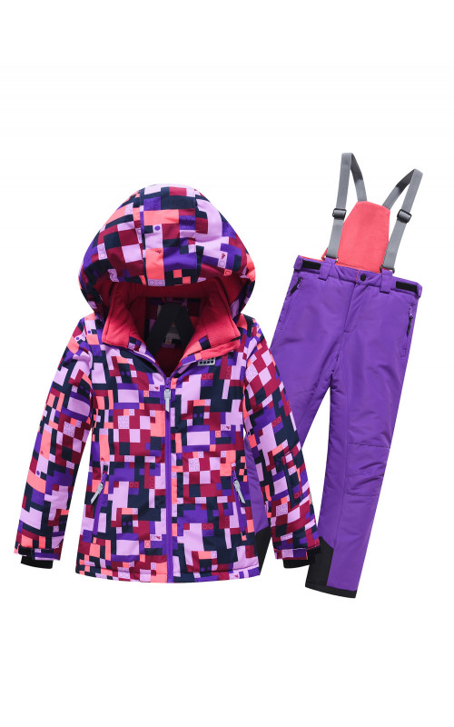 Зимний лыжный костюм для девочек: защита от холода и комфорт на склоне