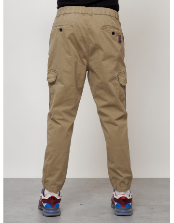 Мужские брюки карго зауженного кроя.