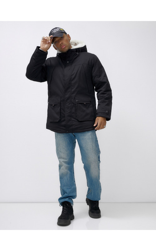 Мужская зимняя парка для активного отдыха