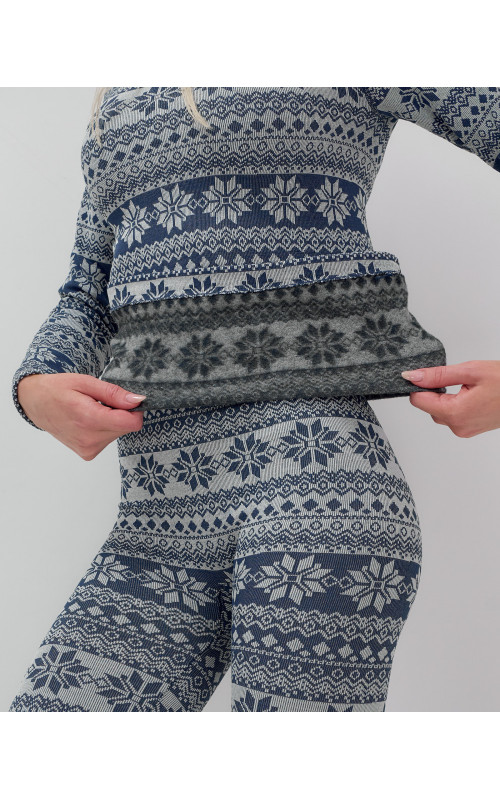 Женское термобельё для осени и зимы, спортивный стиль.