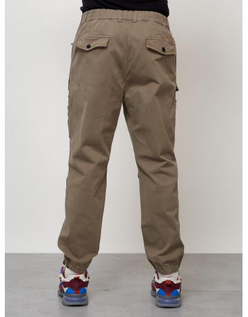 Мужские брюки карго зауженного кроя.