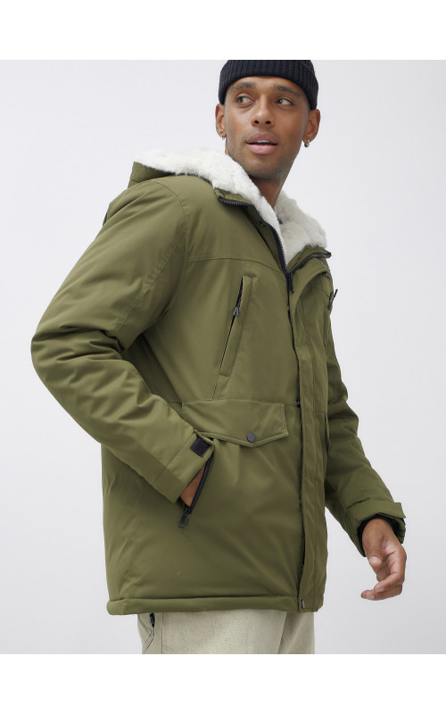 Мужская зимняя парка для активного отдыха