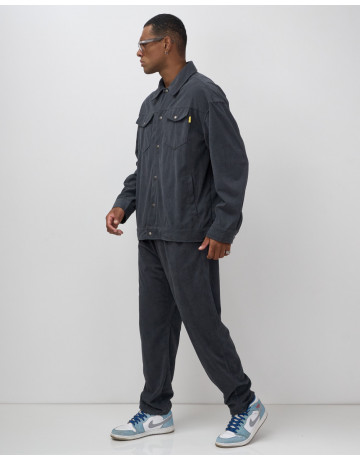 Мужской велюровый спортивный костюм для весны и лета