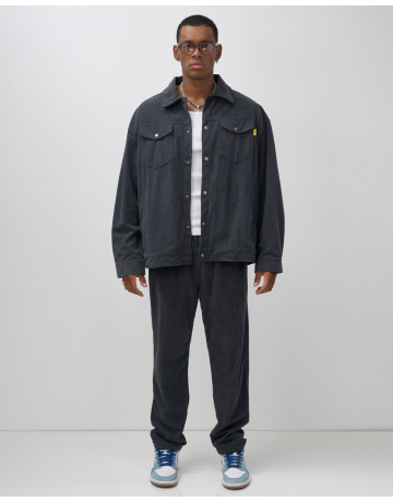 Мужской велюровый спортивный костюм для весны и лета