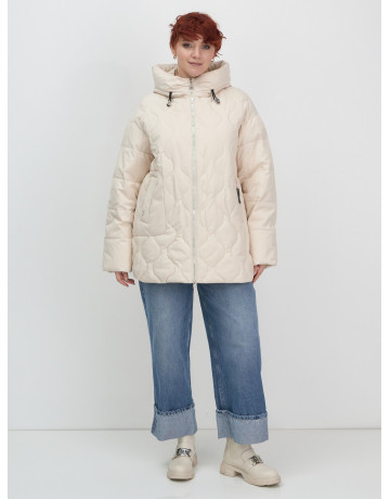 Женская демисезонная куртка с капюшоном для осени и зимы, свободный покрой.