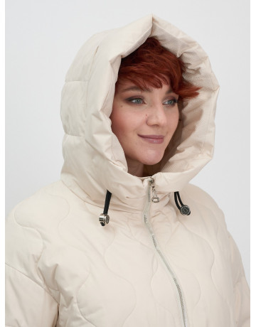 Женская демисезонная куртка с капюшоном для осени и зимы, свободный покрой.