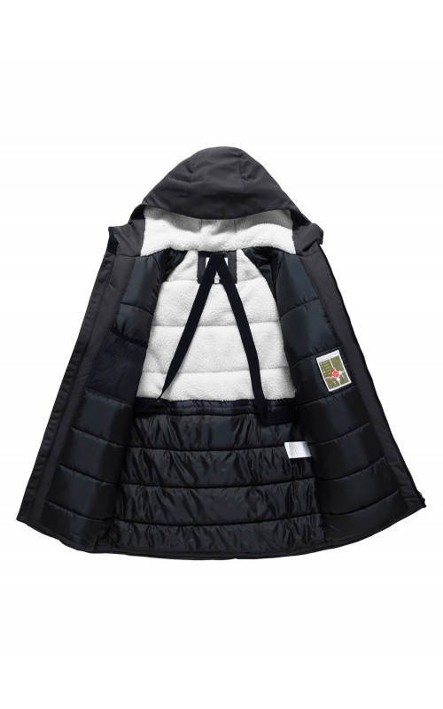 Мужская зимняя парка с капюшоном для активного отдыха