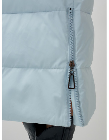 Длинный зимний пуховик с капюшоном для женщин