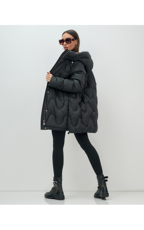 Женский зимний пуховик «Модный», для холодной погоды