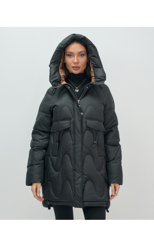 Женский зимний пуховик «Модный», для холодной погоды