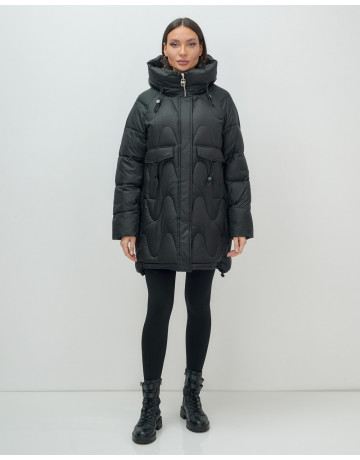 Женский зимний пуховик «Модный», для холодной погоды