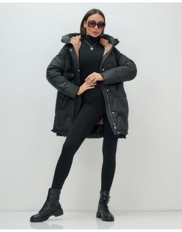 Женский зимний пуховик «Модный», для холодной погоды