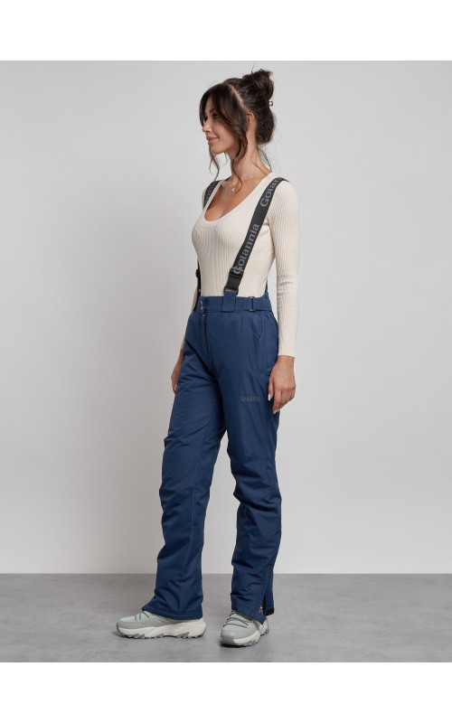 Женские горнолыжные брюки с высокой посадкой и регулировкой.