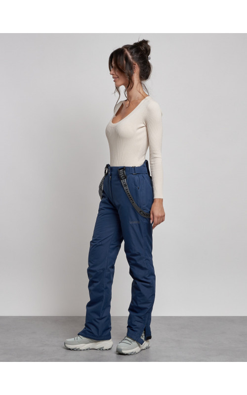 Женские горнолыжные брюки с высокой посадкой и регулировкой.