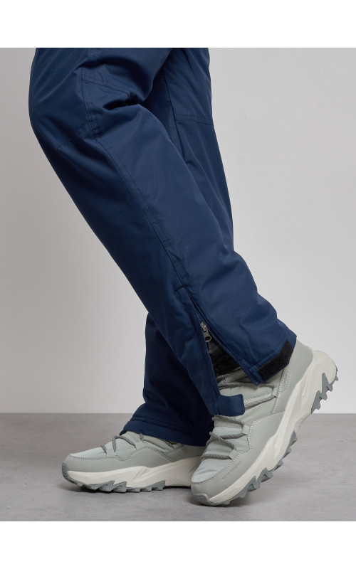 Женские горнолыжные брюки с высокой посадкой и регулировкой.