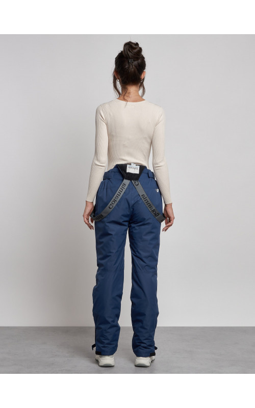 Женские горнолыжные брюки с высокой посадкой и регулировкой.