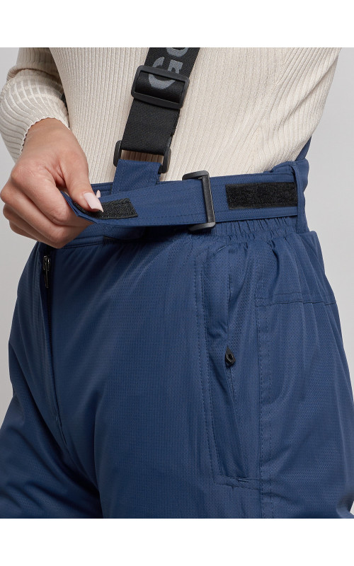 Женские горнолыжные брюки с высокой посадкой и регулировкой.