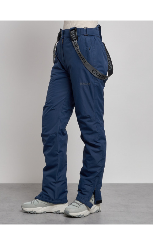 Женские горнолыжные брюки с высокой посадкой и регулировкой.